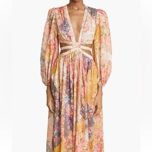 NWT Zimmerman Pattie dress patchwork - size 1 AU (size 6 US)